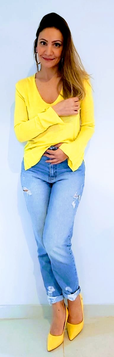 Sweater Hilo Amarillo (Zara) - $1.600